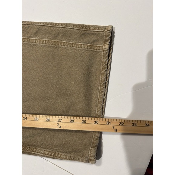 We the Free Final Countdown Low Rise Cuffed Boyfriend Jeans Baggy Wide Leg Sz 32 - Picture 13 of 16